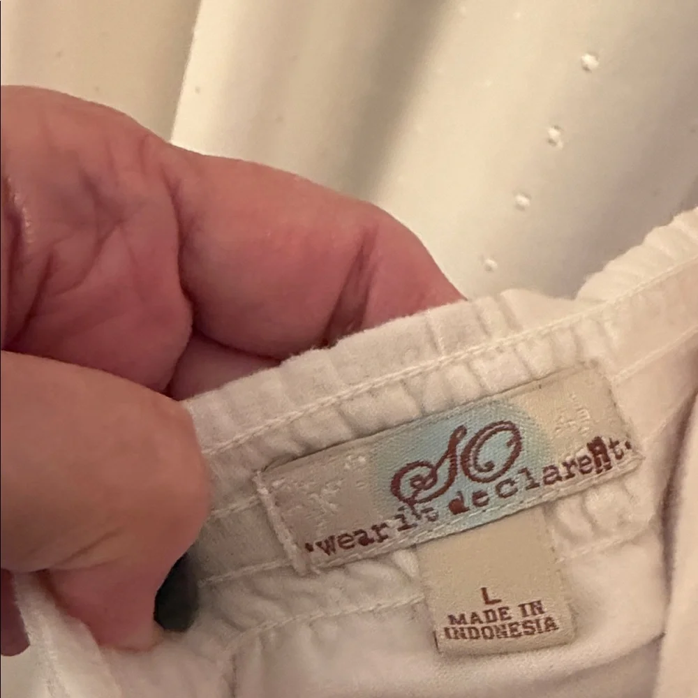 So Wear It Declare It Pink and White Strapless Dress - Picture 2 of 7